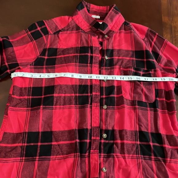 Hollister Red and Black Flannel - Picture 2 of 6